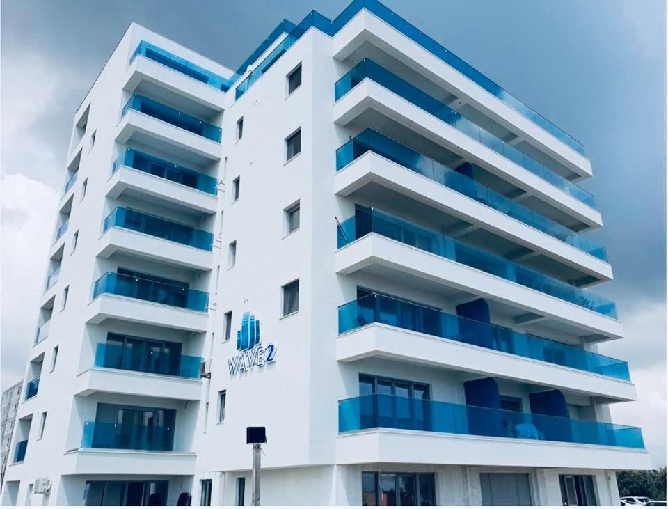 Wave 2 Mamaia Prima Linie Vedere La Mare 120Mp Năvodari Kültér fotó