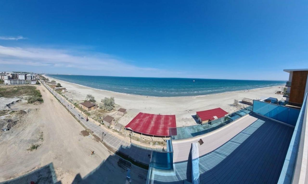 Wave 2 Mamaia Prima Linie Vedere La Mare 120Mp Năvodari Kültér fotó