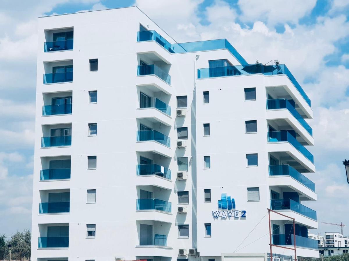 Wave 2 Mamaia Prima Linie Vedere La Mare 120Mp Năvodari Kültér fotó